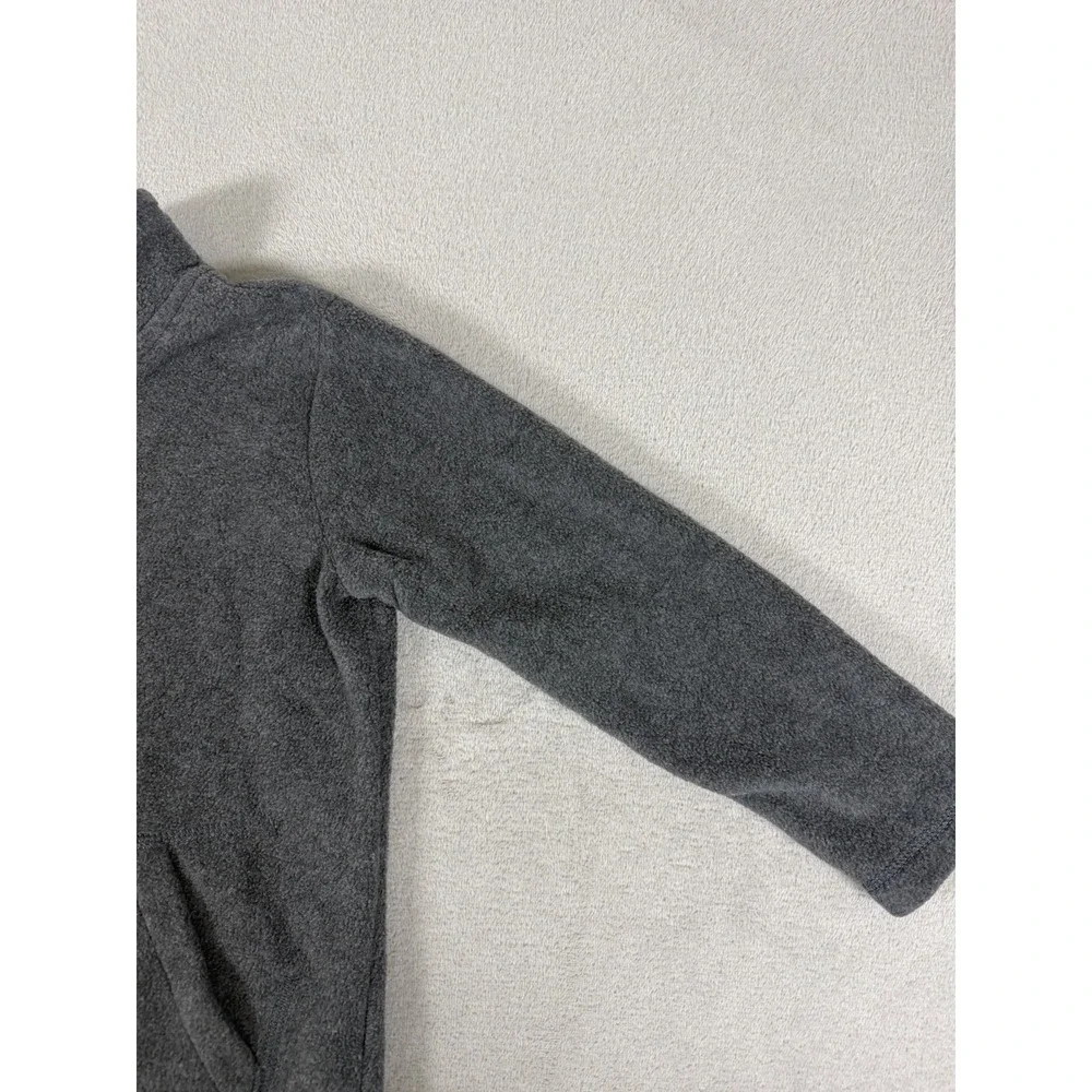 The Childrens Place Boys Gray Microfleece Half Zip Pullover Jacket Size 5T